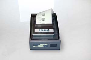 Thermal printer for chronometer and computer